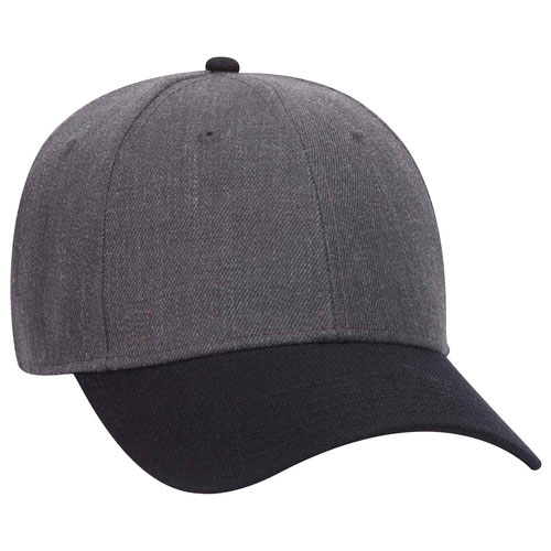 Otto Wool Blend Twill Six Panel Low Profile Baseball Cap