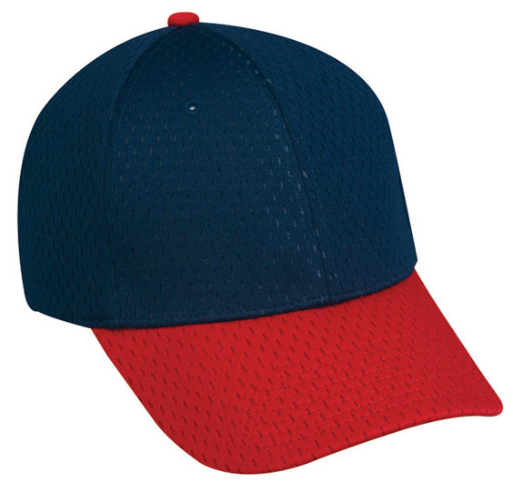 Outdoor Cap 6-Panel Jersey Mesh Cap Custom