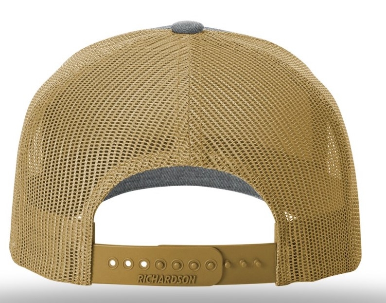 Richardson Trucker Twill Mesh Snapback (5 panel) at Wholesale Pricing