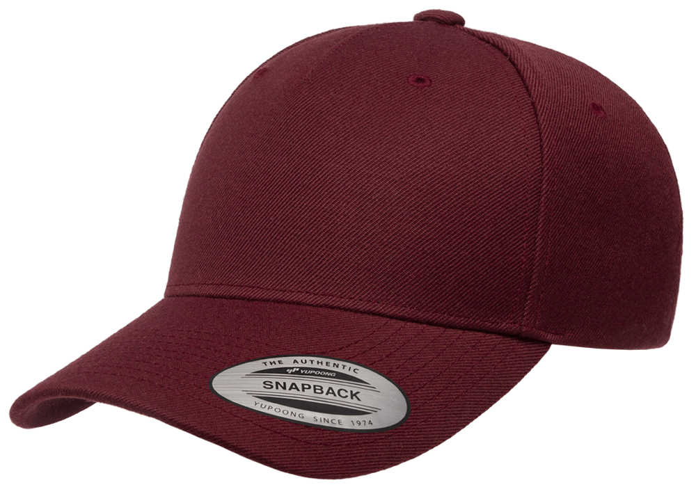YP Classic 5-Panel Premium Snapback Cap | Blank 5 Panel Hats: Wholesale  Golf Hats