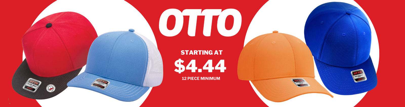 Otto Brand Discount Prices Trucker Mesh and Baseball Hats