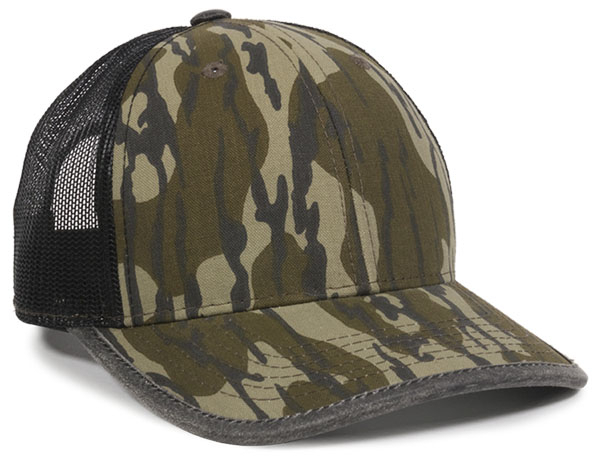 Outdoor Hats: 6 Panel Mesh Back Hat | Wholesale Blank Hats & Caps