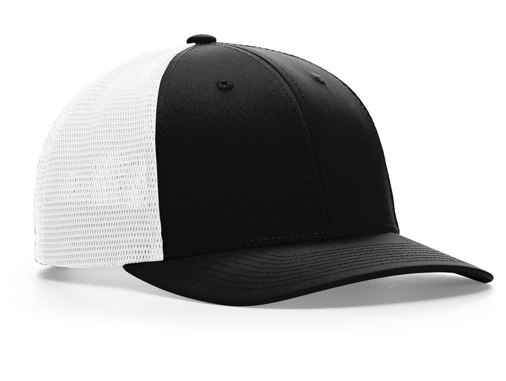 Richardson 174 6 Panel Mid Profile Trucker Cap - CapWholesalers