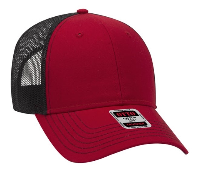 Otto Caps: 6 Panel Low Profile Trucker Hat | Wholesale Hats & Caps