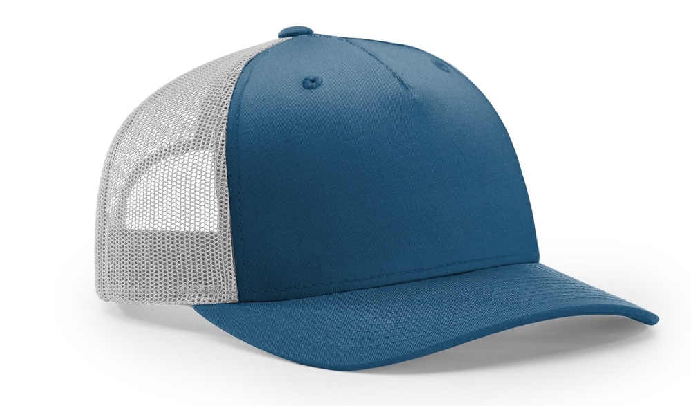 Richardson Trucker Twill Mesh Snapback (5 panel) at Wholesale Pricing