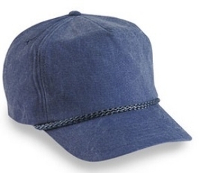 Cobra Caps: Wholesale 5-Panel Stone Washed Canvas Hats - CapWholesalers.com