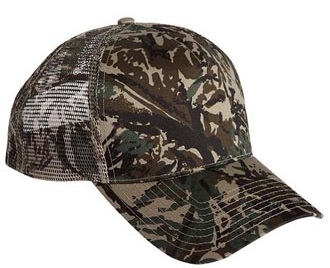 Cobra Caps: Wholesale 5-Panel Cotton Mesh Back Camo Caps | CapWholesalers.com