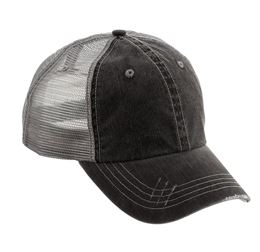 Mega Herringbone Unstructured Trucker Cap | Wholesale Blank Caps & Hats | CapWholesalers