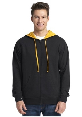 Next Level Adult French Terry Zip Hoody | Pullover Hoodie