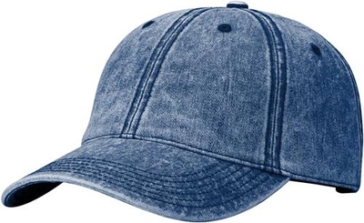 Richardson Snow Washed Denim Relaxed Dad Hat from Cap Wholesalers