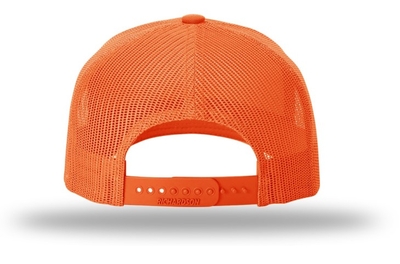 Richardson Blaze Orange Trucker Cap | Wholesale Blank Caps & Hats ...