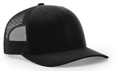 Richardson Sized 112 Trucker Twill Mesh Snapback Cap - CapWholesalers