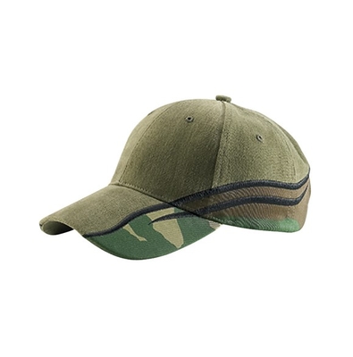 Mega Low Profile Structured Heavy Brushed Cotton Twill Cap | Wholesale 6 Panel Baseball Hats