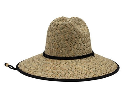 Mega Color Underbrim Lifeguard Straw | Wholesale Straw Hats