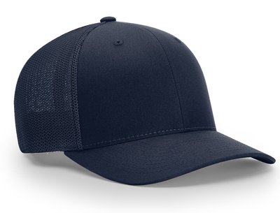 Flex Fitted Baseball Cap Hat- Black, Large-XL