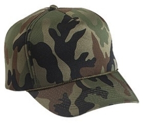 Cobra Caps: Wholesale 5-Panel Camouflage Full Winter Foam Cap ...