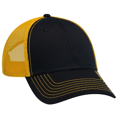 Otto 6 Panel Low Profile Trucker Mesh Wholesale Blank Caps Hats Capwholesalers