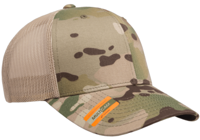 The Yupoong can Retro Wholesale be yours at Cap Multicam Trucker Camouflage Pricing