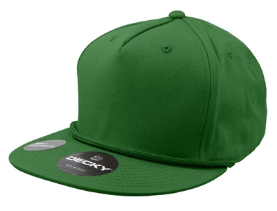 New Blank Baseball Flat Bill Fitted Hat Cap - Forest Green 7 3/8 