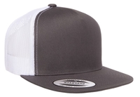 Image Yupoong Flat Billed Two Tone Trucker Cap