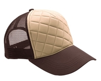 Image Budget Caps | Mega Fashion Quilted Trucker Cap