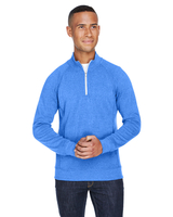 Image J America Adult Triblend Fleece Quarter-Zip