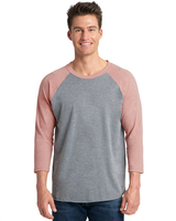 Image Next Level Unisex Triblend 3/4-Sleeve Raglan