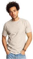 Image Hanes Adult 6.1 oz. Beefy-Tee with Pocket