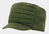 Image Decky Brand Knitted Flat Top Cap With Visor FINAL SALE