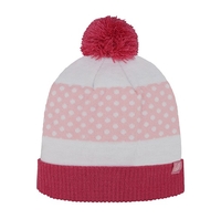 Image Mega Infinity Selections Polka Dot Cuffed Pom Beanie