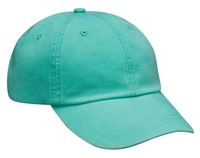 Image Adams Optimum Solid Pigment Dyed Leather Strap Cap