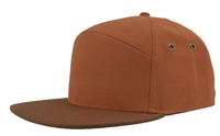 Image Zapped Performance Polyester 7 Panel Flat Bill Snapback